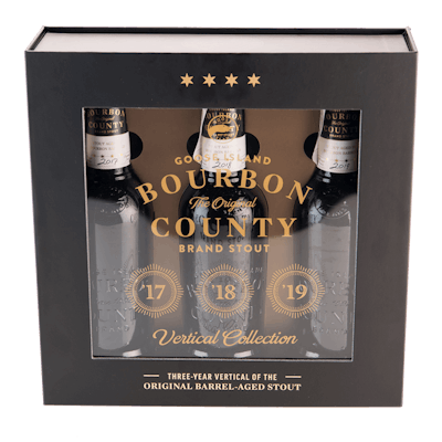 Goose Island BOURBON COUNTY VERTICAL GIFT SET 500ML BOTTLE 2017 3