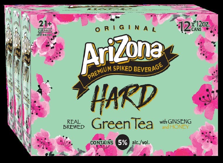 Arizona - Hard Green Tea 12PK CANS
