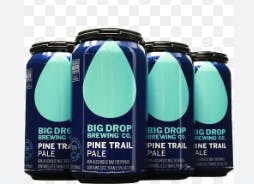 Big Drop Brewing Company Pine Trail 6 pack 12 oz. Can - Petite Cellars