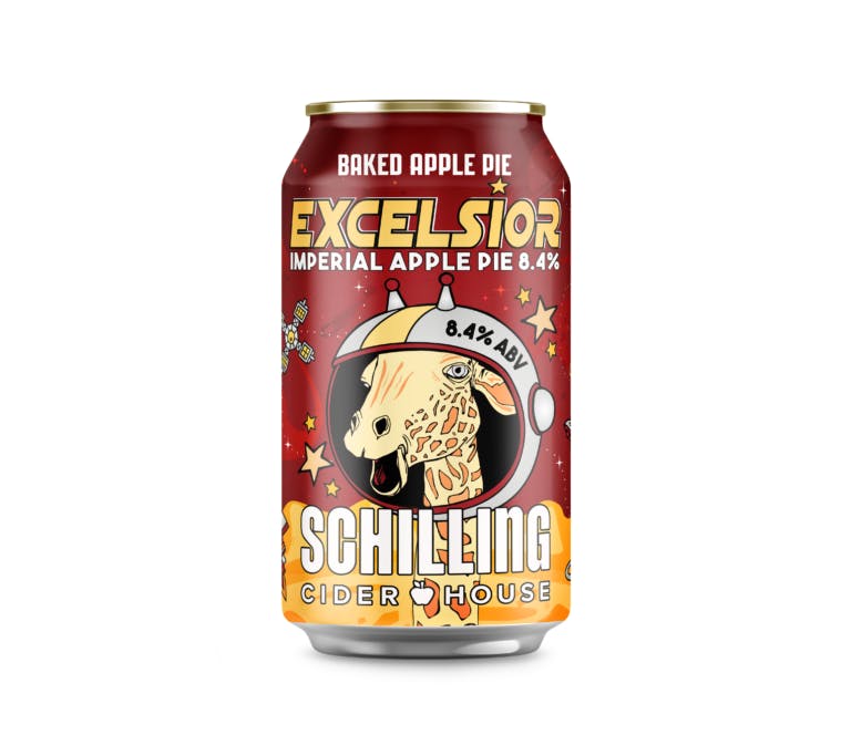 Schilling Hard Cider Excelsior Imperial Apple Pie 6 pack 12 oz. Can