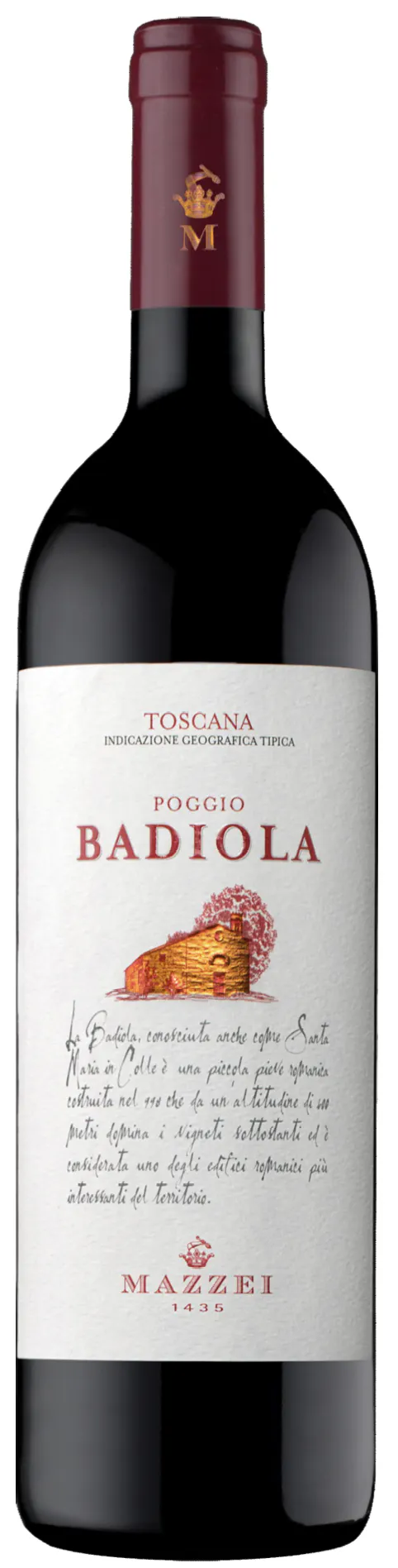 Mazzei Poggio Badiola 2020 750ml - Liquors Inc.