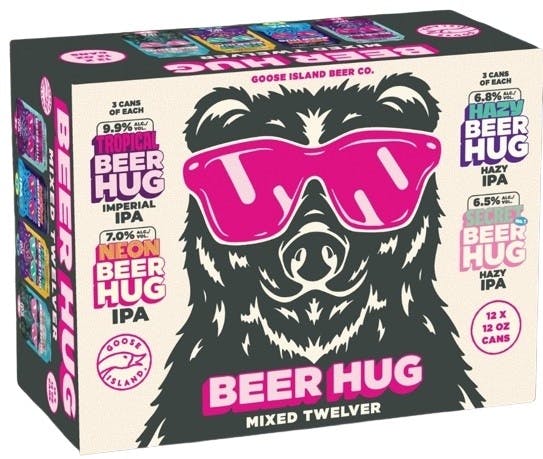 Goose Island Beer Hug Variety 12 pack 12 oz. Can - Petite Cellars