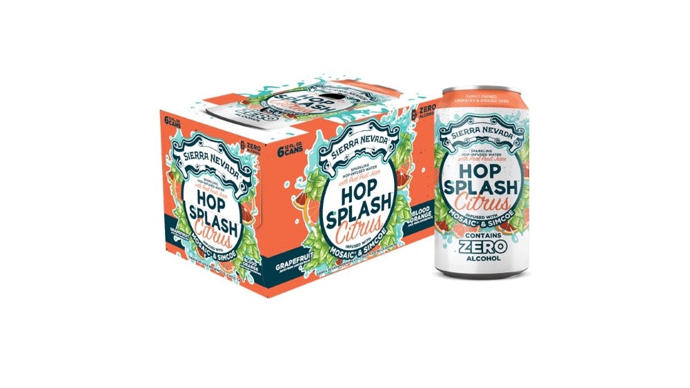 Sierra Nevada N/A Hop Splash Citrus 6 pack 12 oz. Can - Yankee Spirits