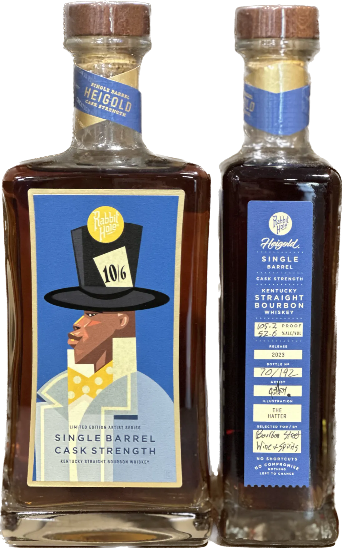 Rabbit Hole Distilling Heigold "Store Pick" Limited Edition Artist Series Label 5 750ml