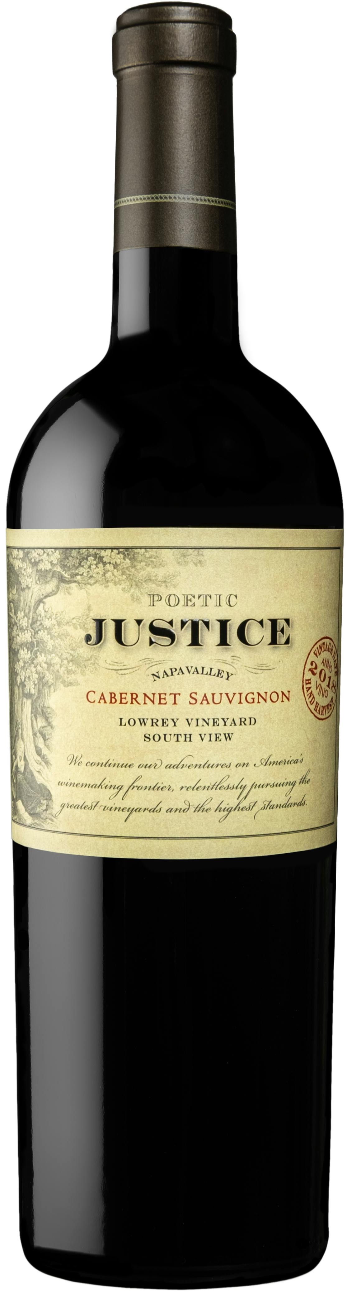 Justice Poetic Justice Lowrey Vineyard South View Cabernet