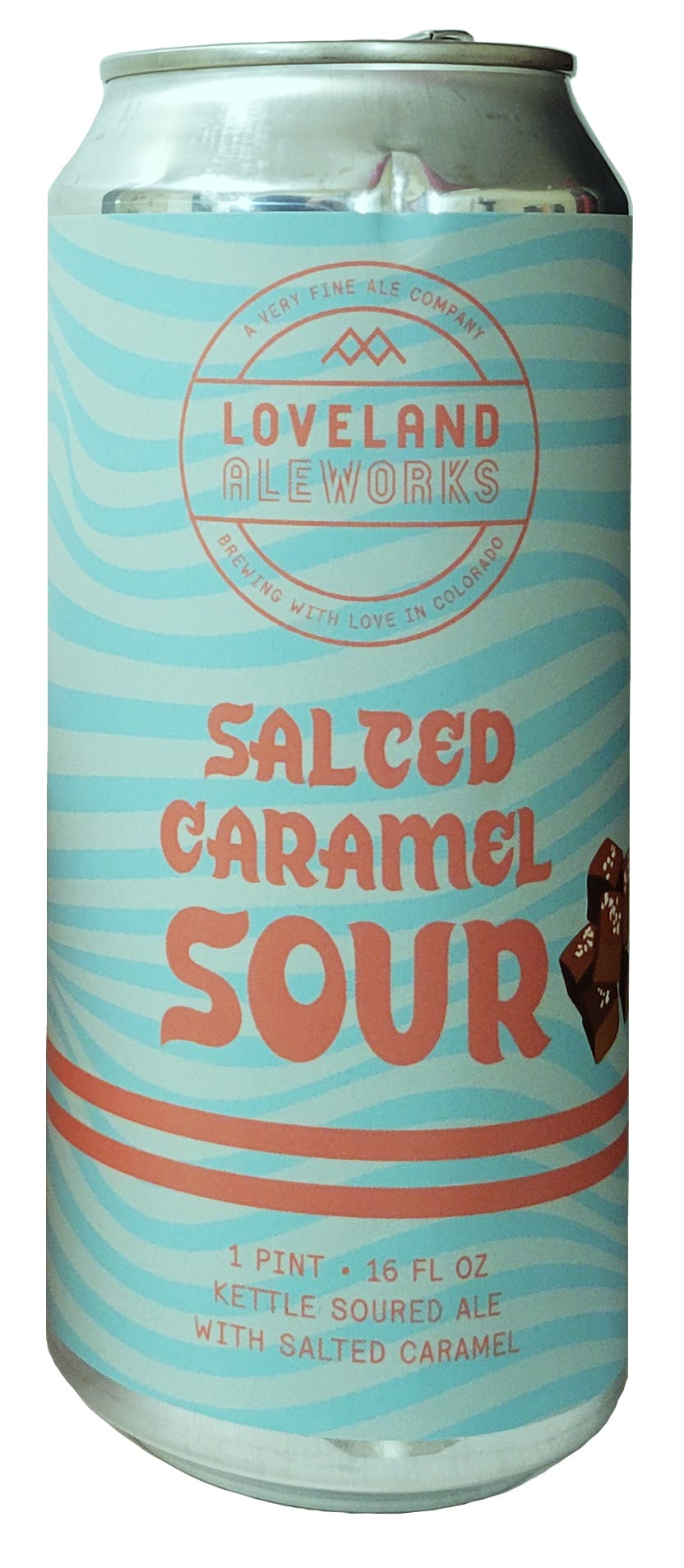 Loveland Aleworks Salted Caramel Sour 4 pack 16 oz. Can - Argonaut Wine ...