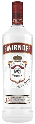 Smirnoff Classic No. 21 Vodka 1L