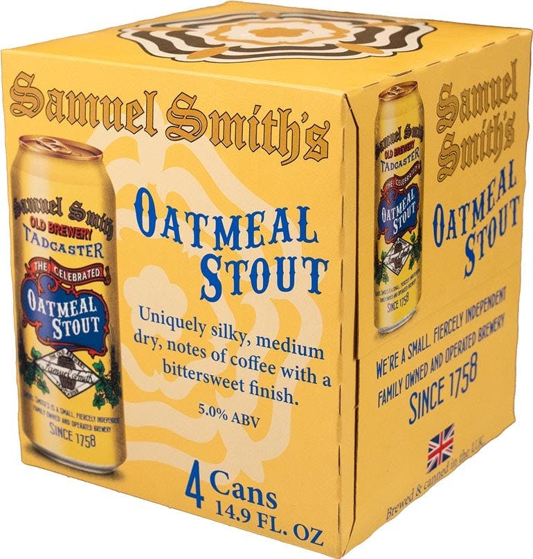 Mt.SUMI golferビール Samuel Smith Oatmeal Stout 4 pack 16 oz. Can - Argonaut Wine & Liquor
