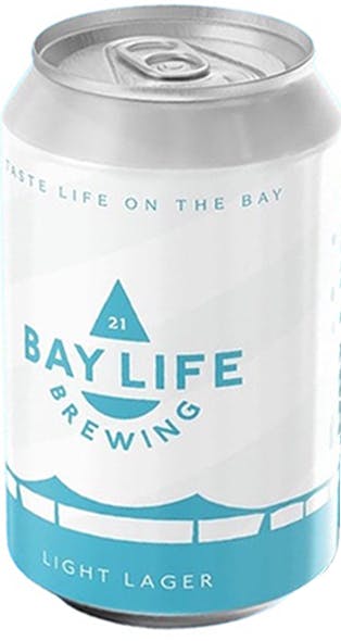 The Brookeville Beer Farm Bay Light Lager 15 pack 12 oz. Can - Petite Cellars