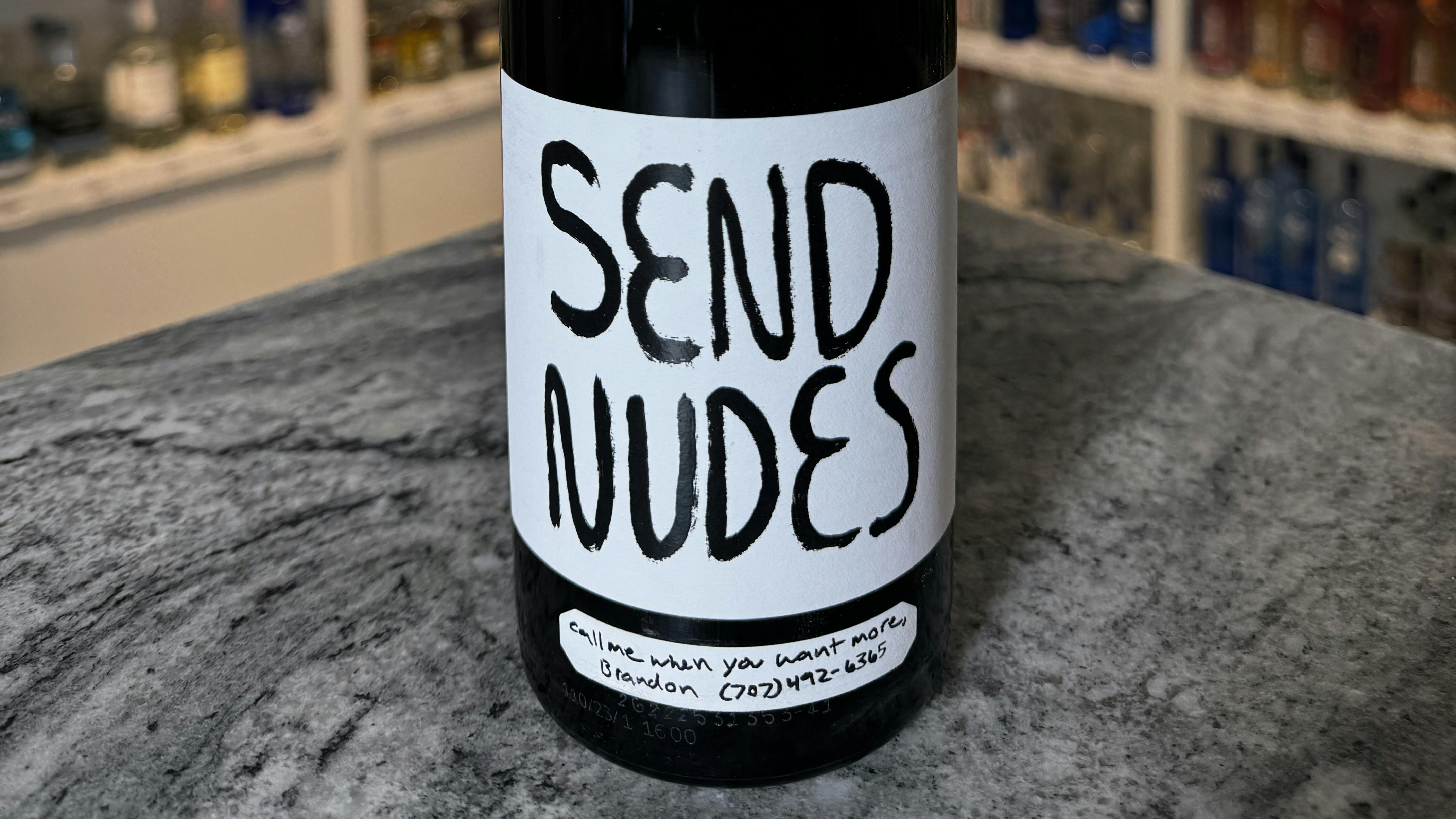 icdn nudes Slo Down Wines Send Nudes Pinot Noir 750ml - Tonic Bottle & Cork