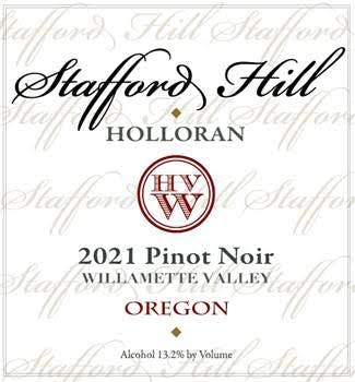 Holloran Vineyard Stafford Hill Pinot Noir 2022 750ml Bottle