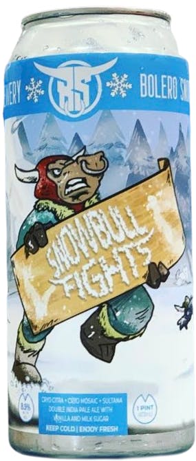Bolero Snort Snowbull Fights 4 pack 16 oz. Can 