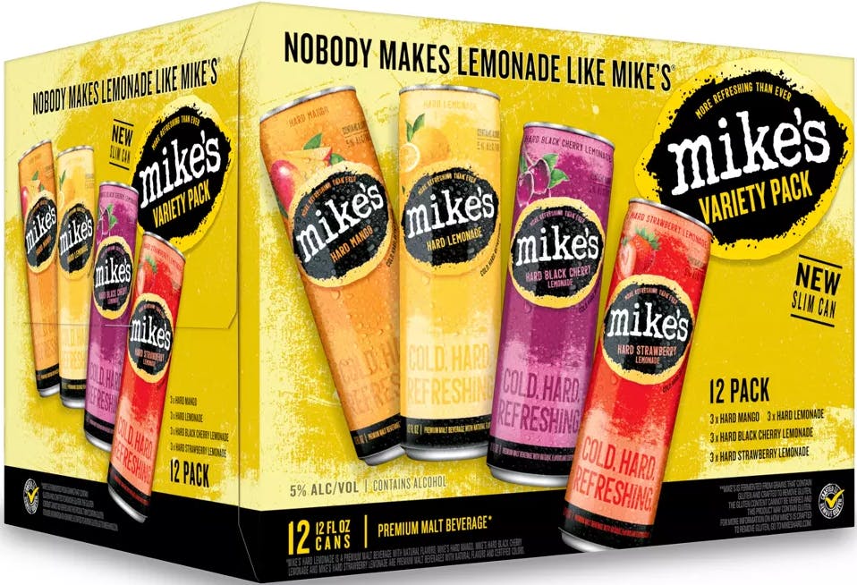 Mike's Hard Variety Pack 12 pack 12 oz. Can High Spirits