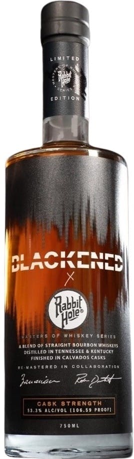 Blackened Rabbit Hole Edition Cask Strength Bourbon 750ml - Buster's ...