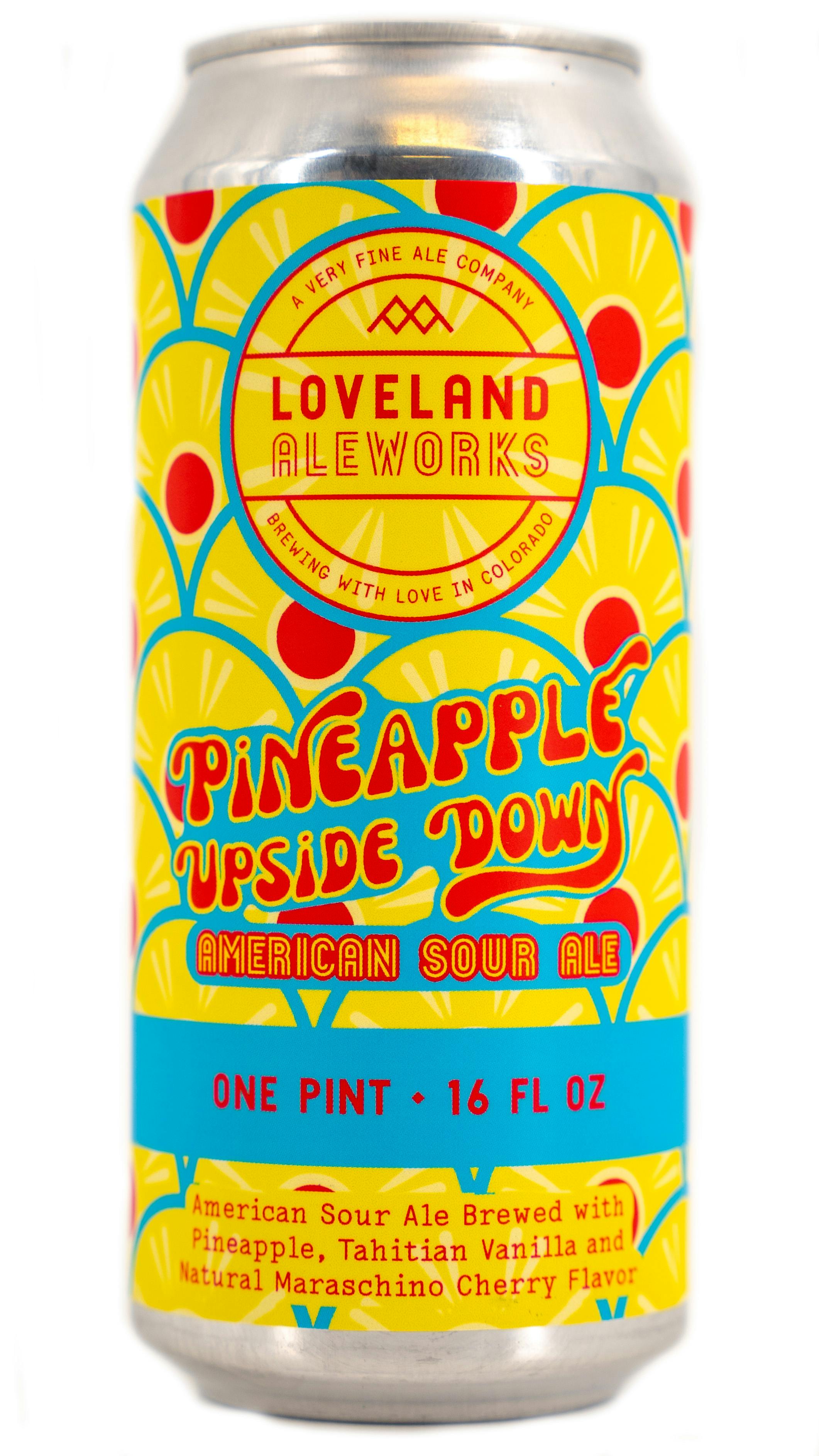 Loveland Aleworks Pineapple Upside Down Sour 4 pack 16 oz. Can ...