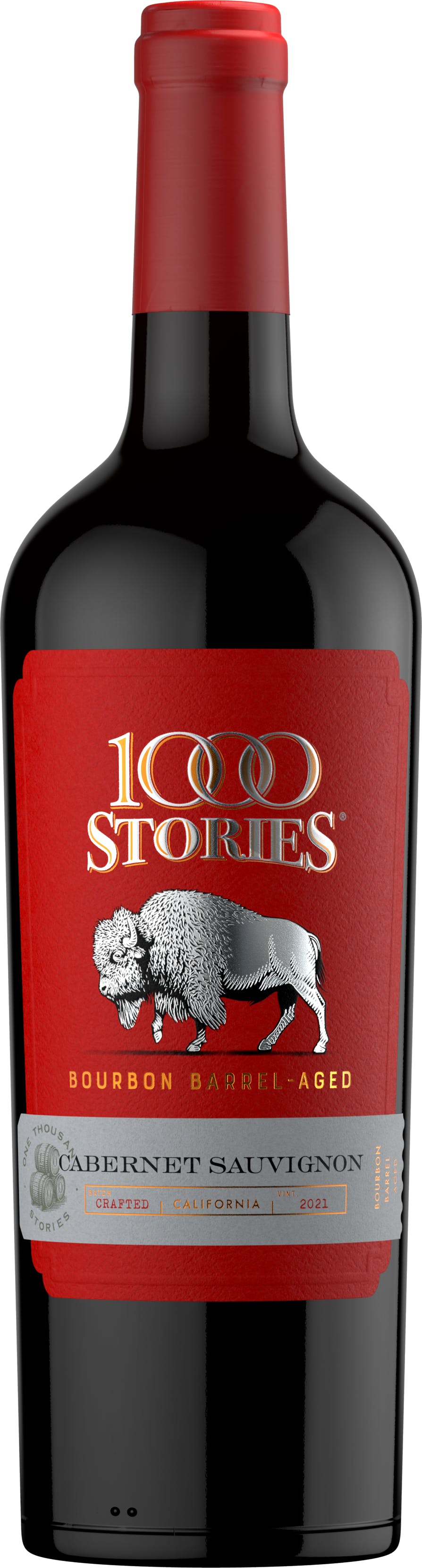 1000 Stories Bourbon Barrel Aged Cabernet Sauvignon 2021 750ml