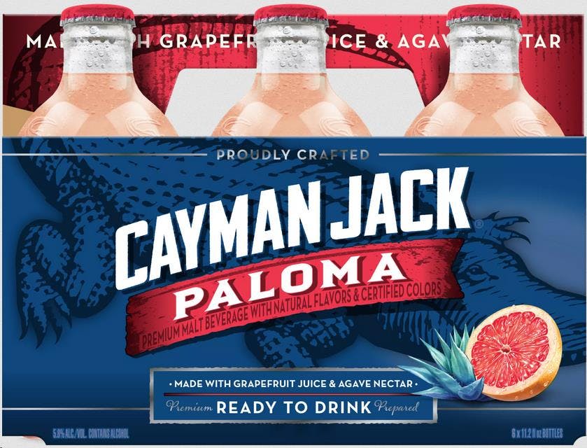 Cayman Jack Paloma 6 pack 12 oz. Bottle Yankee Spirits