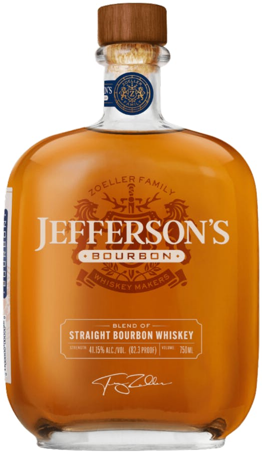 Jefferson's Straight Bourbon Whiskey 1.75L Kelly's Liquor