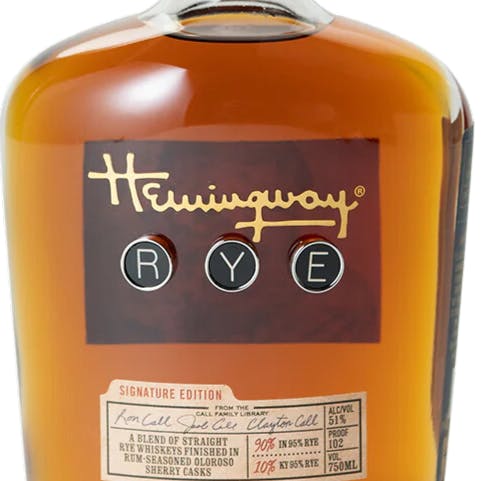 Hemingway Whiskey Signature Rye 750ml - Buster's Liquors & Wines