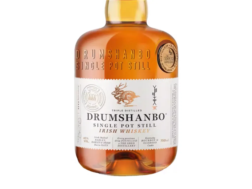 Drumshanbo Single Pot Still Irish Whiskey bottle