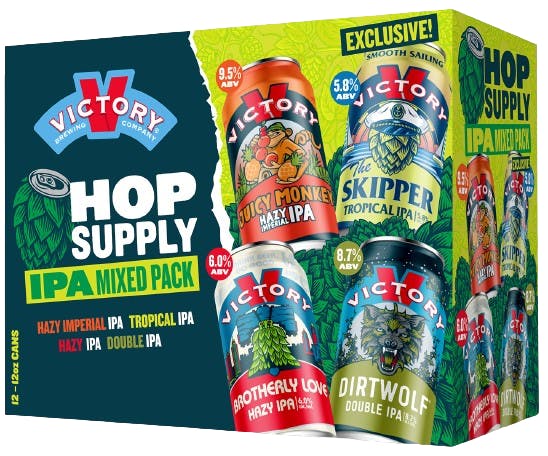 Victory Brewing Company Hop Supply Variety Pack 12 pack 12 oz. - Petite Cellars