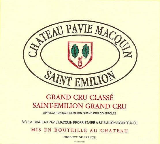 Château Pavie Macquin St. Emilion 2010 750ml - Bottle Shop
