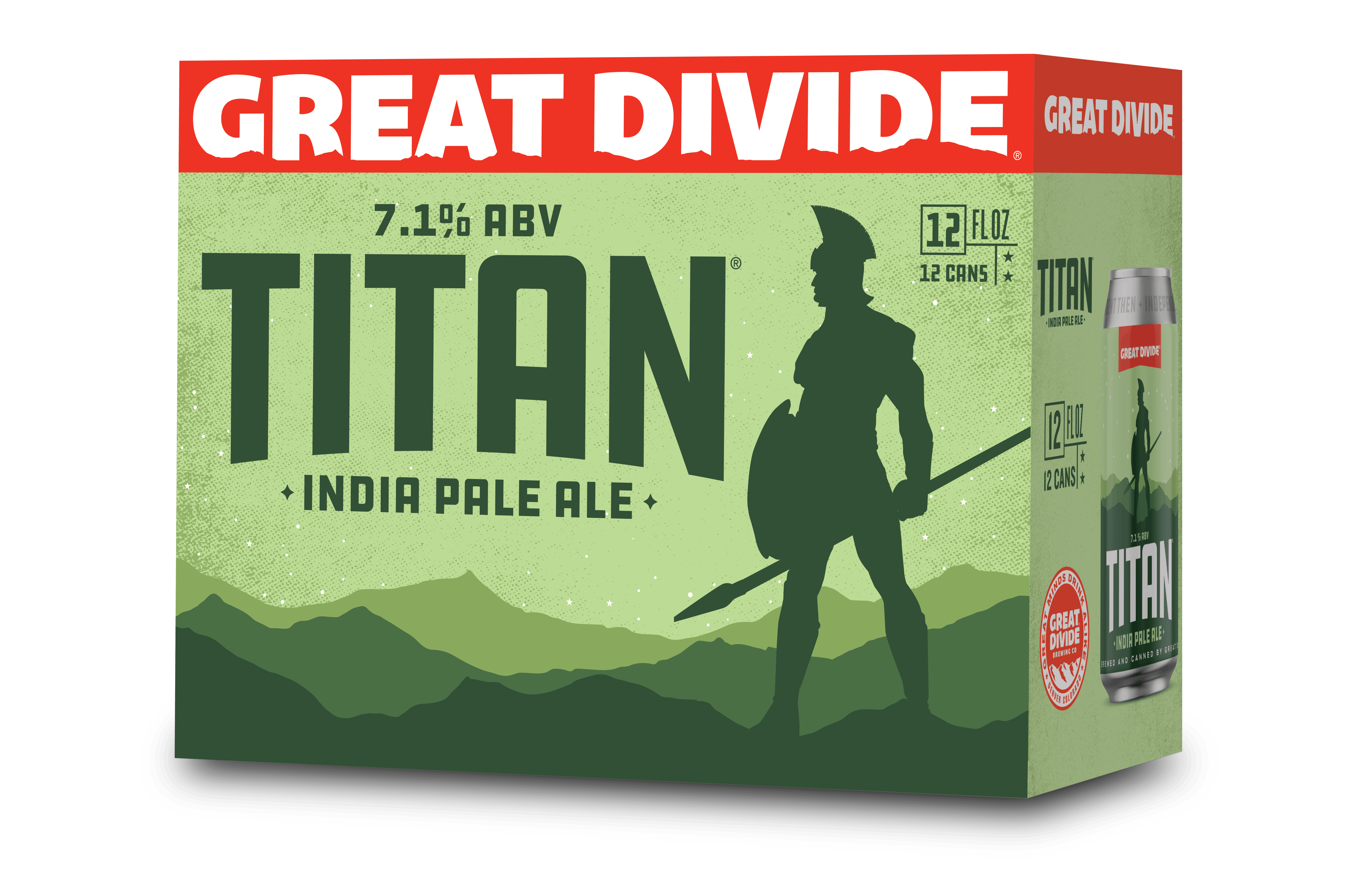 Great Divide Titan India Pale Ale 12 pack 12 oz. Can Argonaut Wine