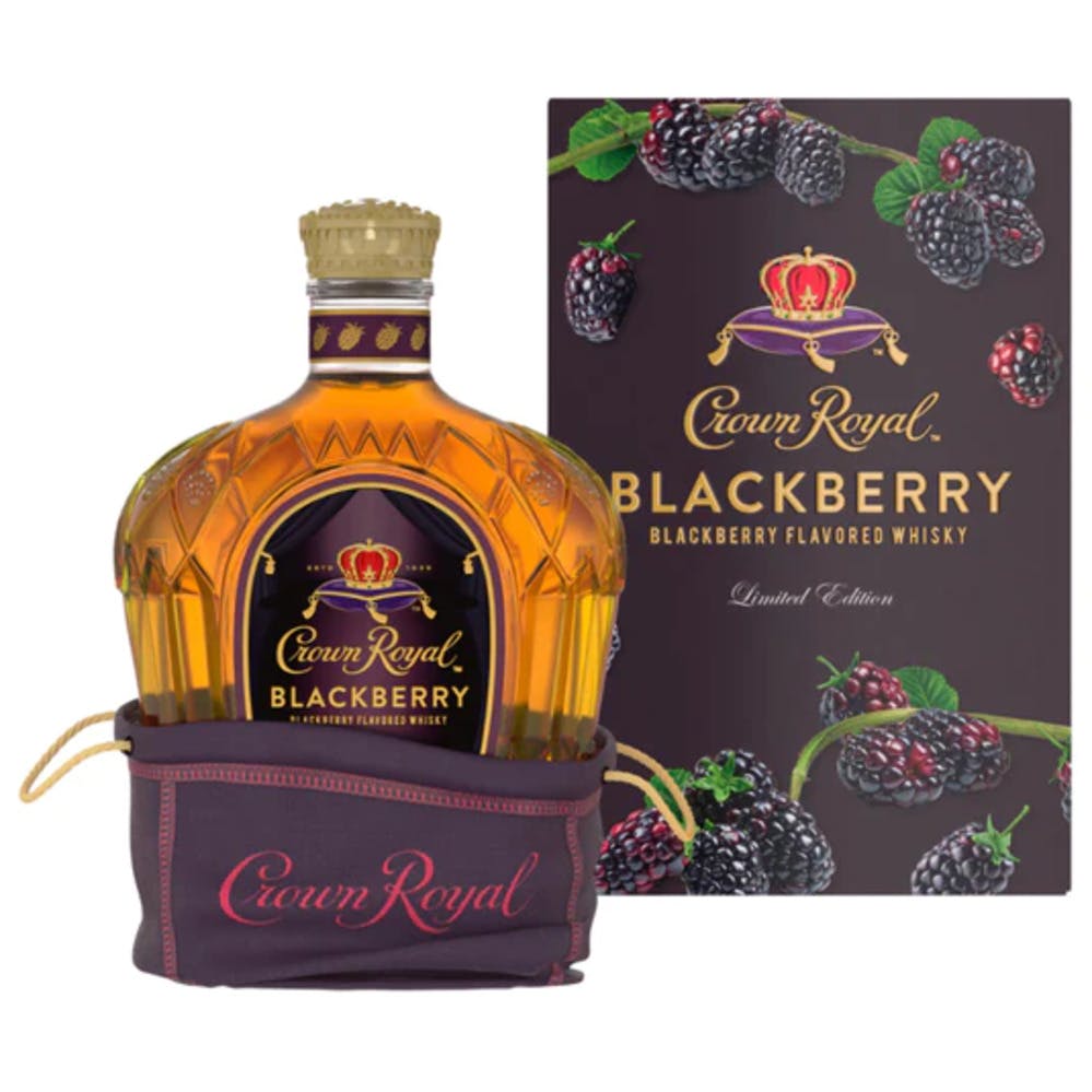 Crown Royal Blackberry Canadian Whisky 750ml - Yankee Spirits