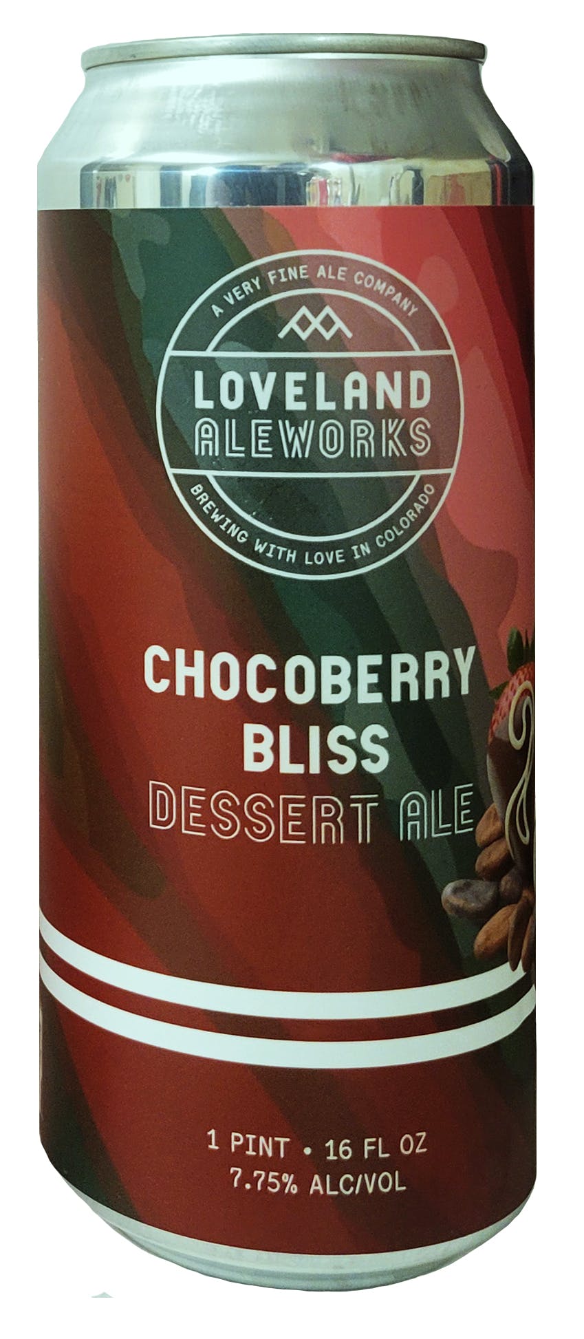 Loveland Aleworks Chocoberry Bliss 4 pack 16 oz. Can - Argonaut Wine ...