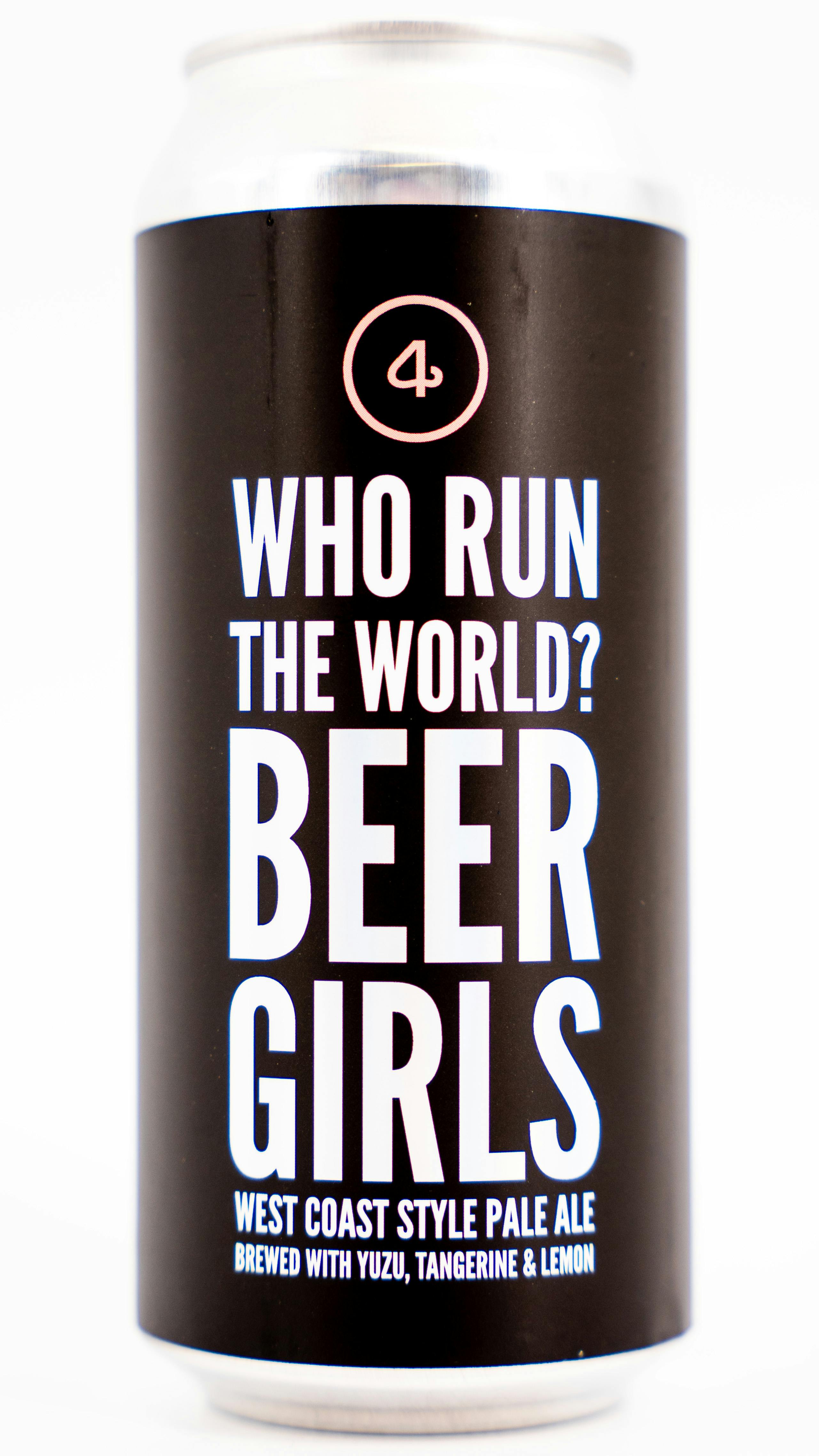 4 Noses Brewing Who Run The World? Beer Girls 4 pack 16 oz. Can ...