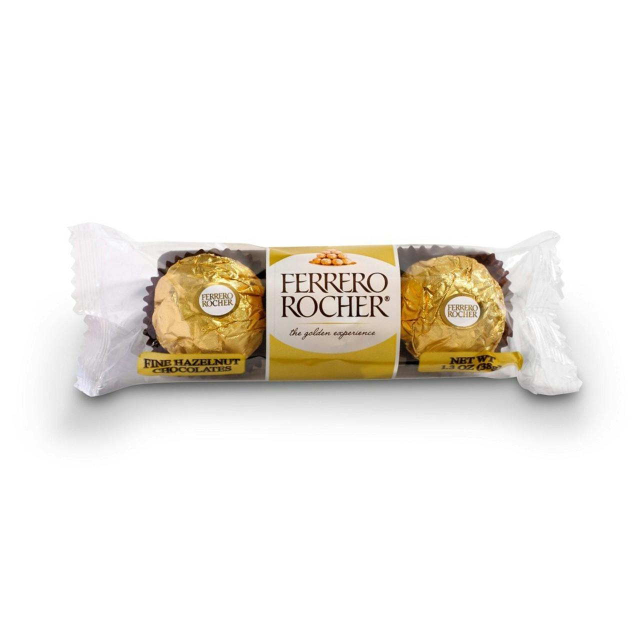 Ferrero Rocher 3 Pack 3 pack 1.3 oz. - Allendale Wine Shoppe