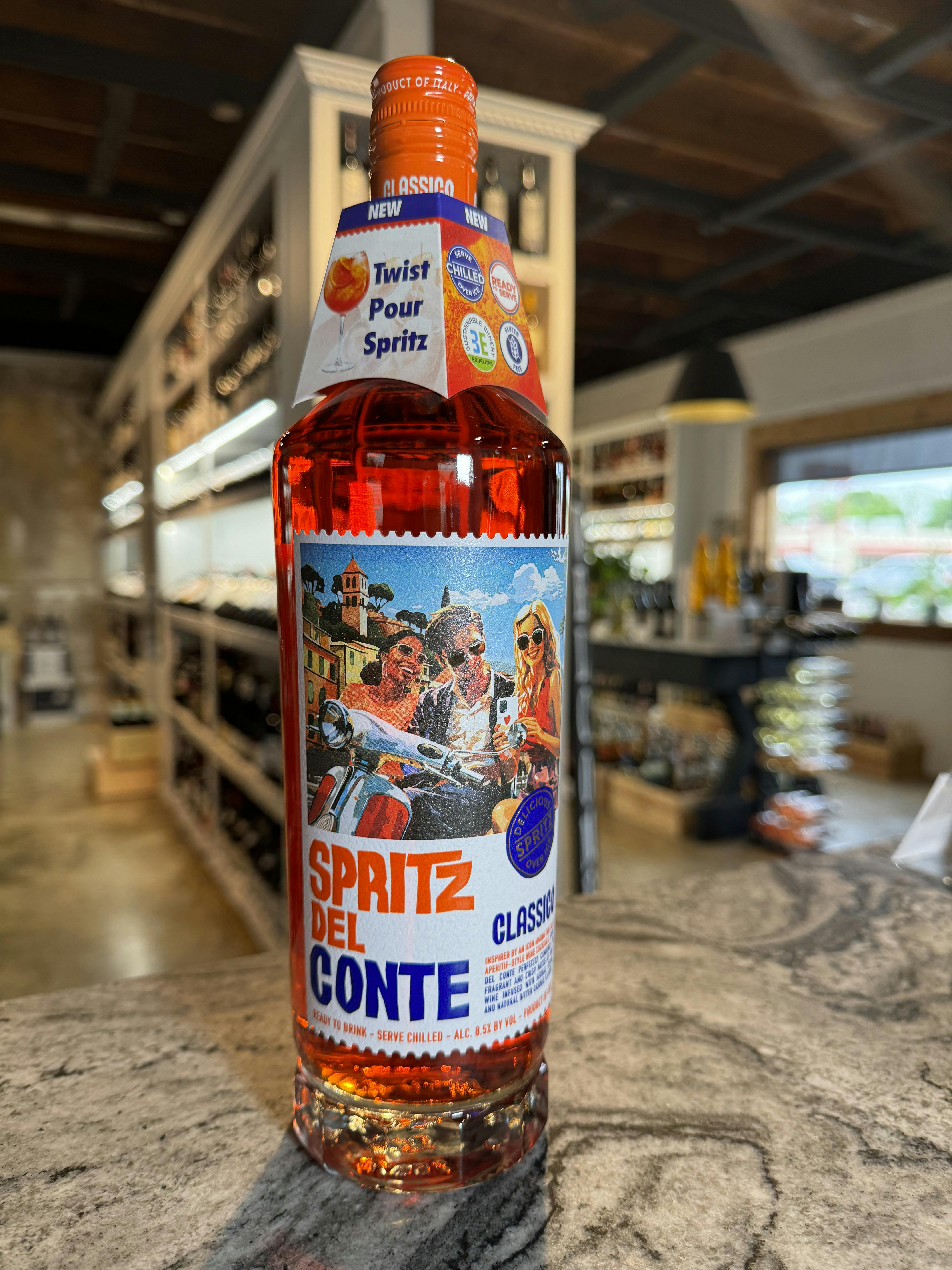 Spritz Del Conte Spritz Del Conte 750ml Tonic Bottle And Cork 5100