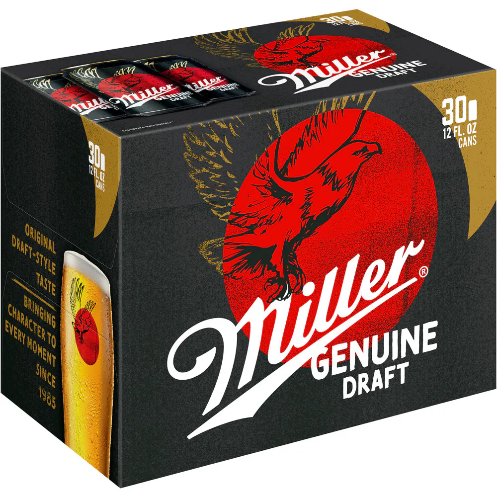 特価 Miller Genuine Draft ミニチュア缶ヒンジボックス 【公式通販】