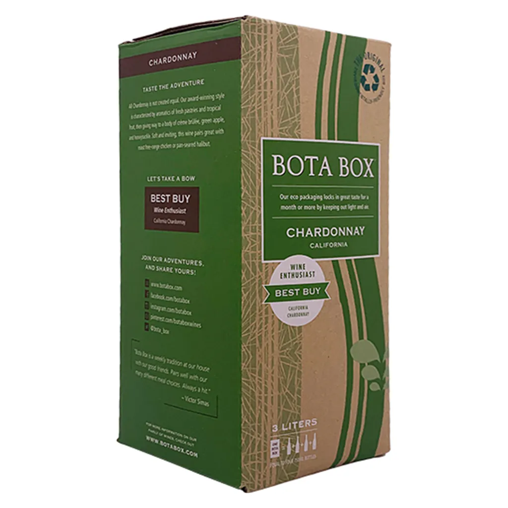 Bota Box Chardonnay 3L Box - Yankee Spirits