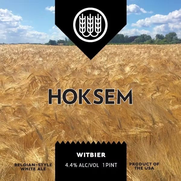 Schilling Beer Co. Hoksem Belgian Witbier 4 pack 16 oz. Can Schilling Beer Co. Hoksem Belgian Witbier 4 pack 16 oz. Can