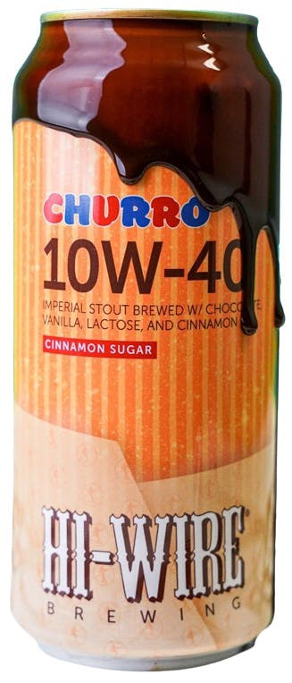 ちゅろす Hi-Wire Brewing 10W-40 Churro 4 pack 16 oz. Can - Cheers