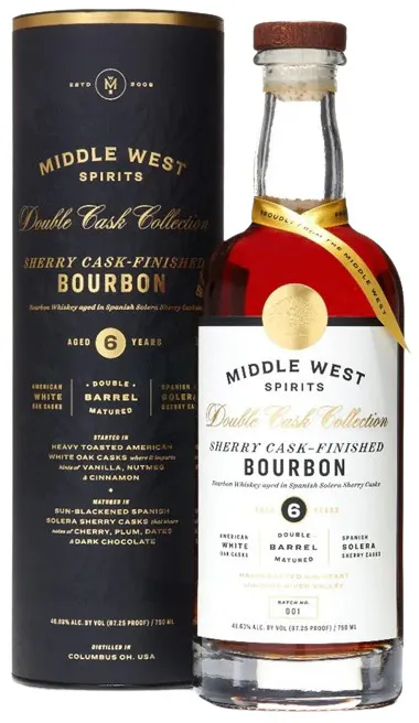 Middle West Spirits Double Cask Collection Sherry Cask-Finished Bourbon 6 Year