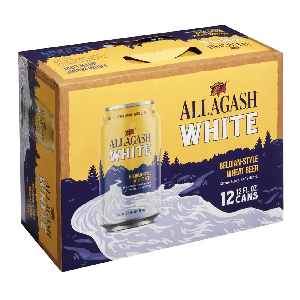 Allagash White 12 pack 12 oz. Can