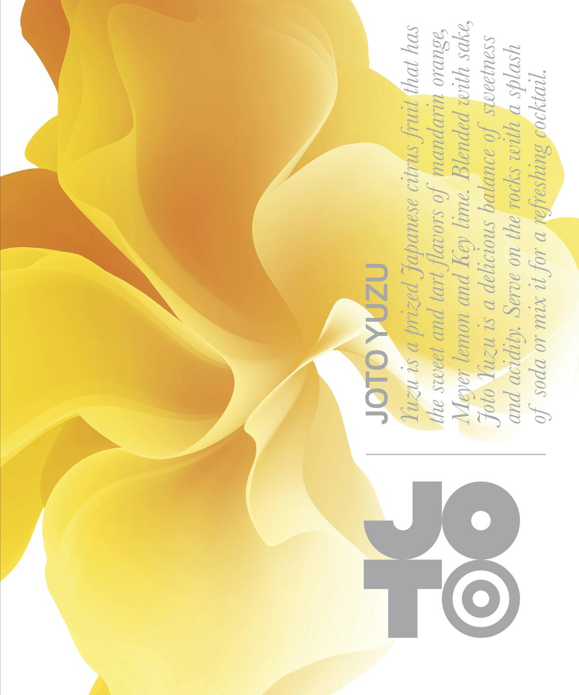 ゆこ Joto The Citrus One Yuzu Sake 500ml - Argonaut Wine & Liquor