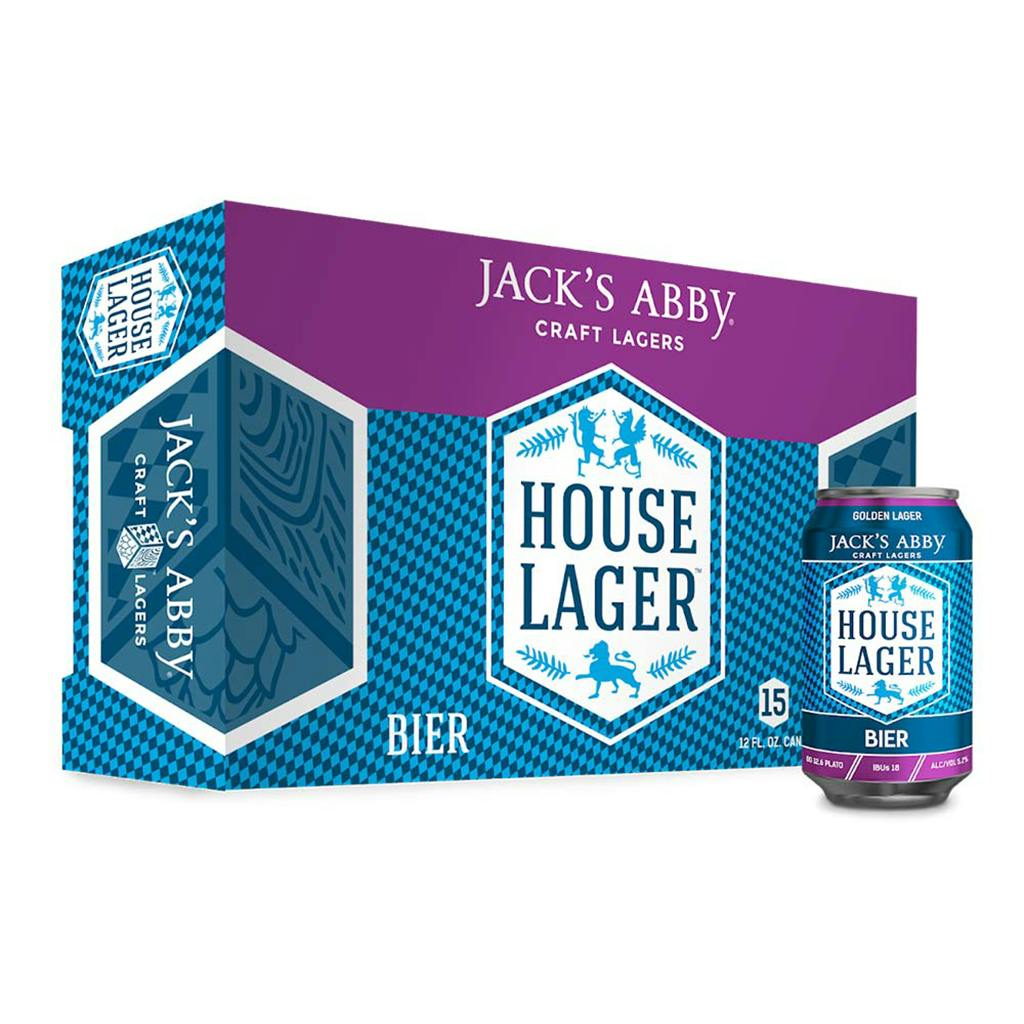 Jack's Abby House Lager 15 pack 12 oz. Can Yankee Spirits