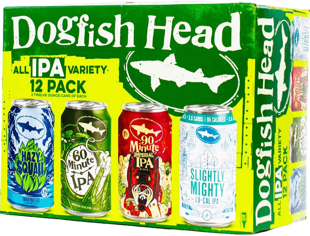 Dogfish Head All IPA Variety Pack 12 pack 12 oz. Can - Petite Cellars