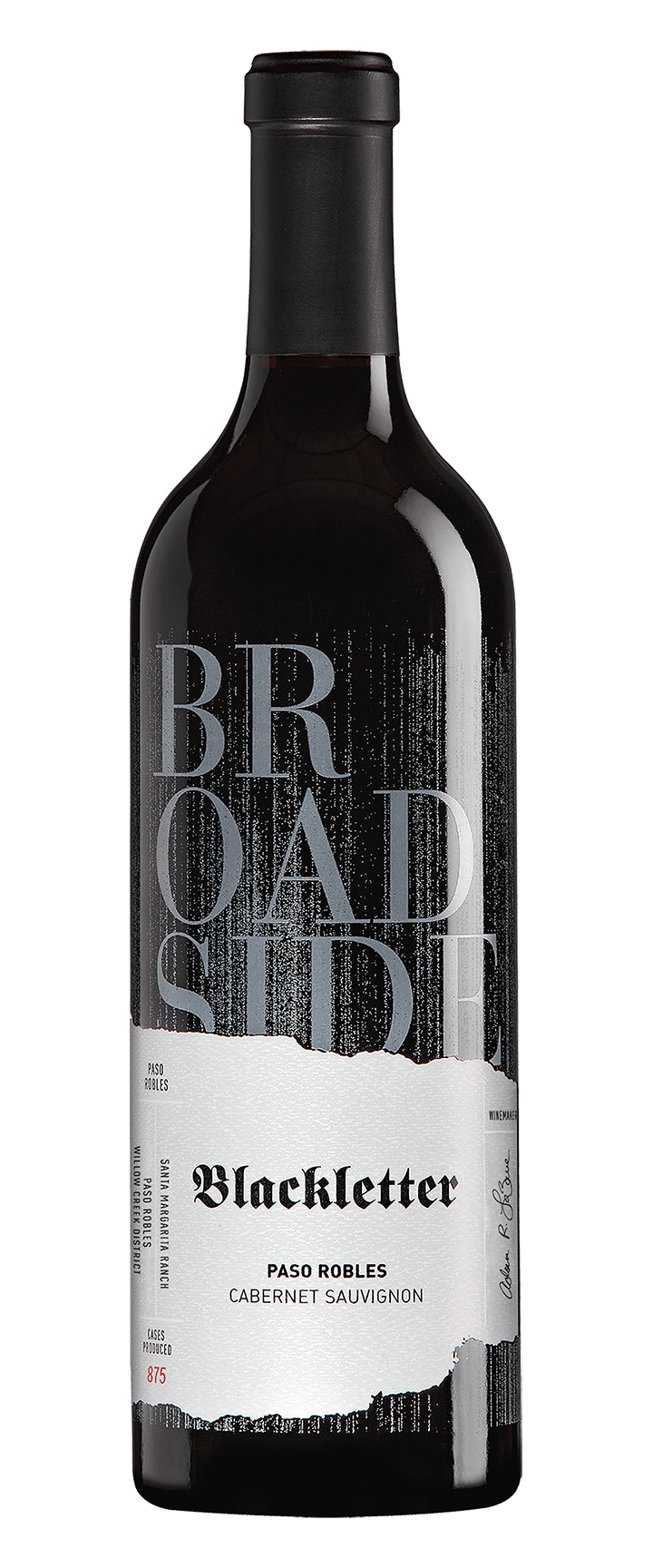 Bottle Broadside Cabernet Sauvignon Paso Robles Broadside Paso