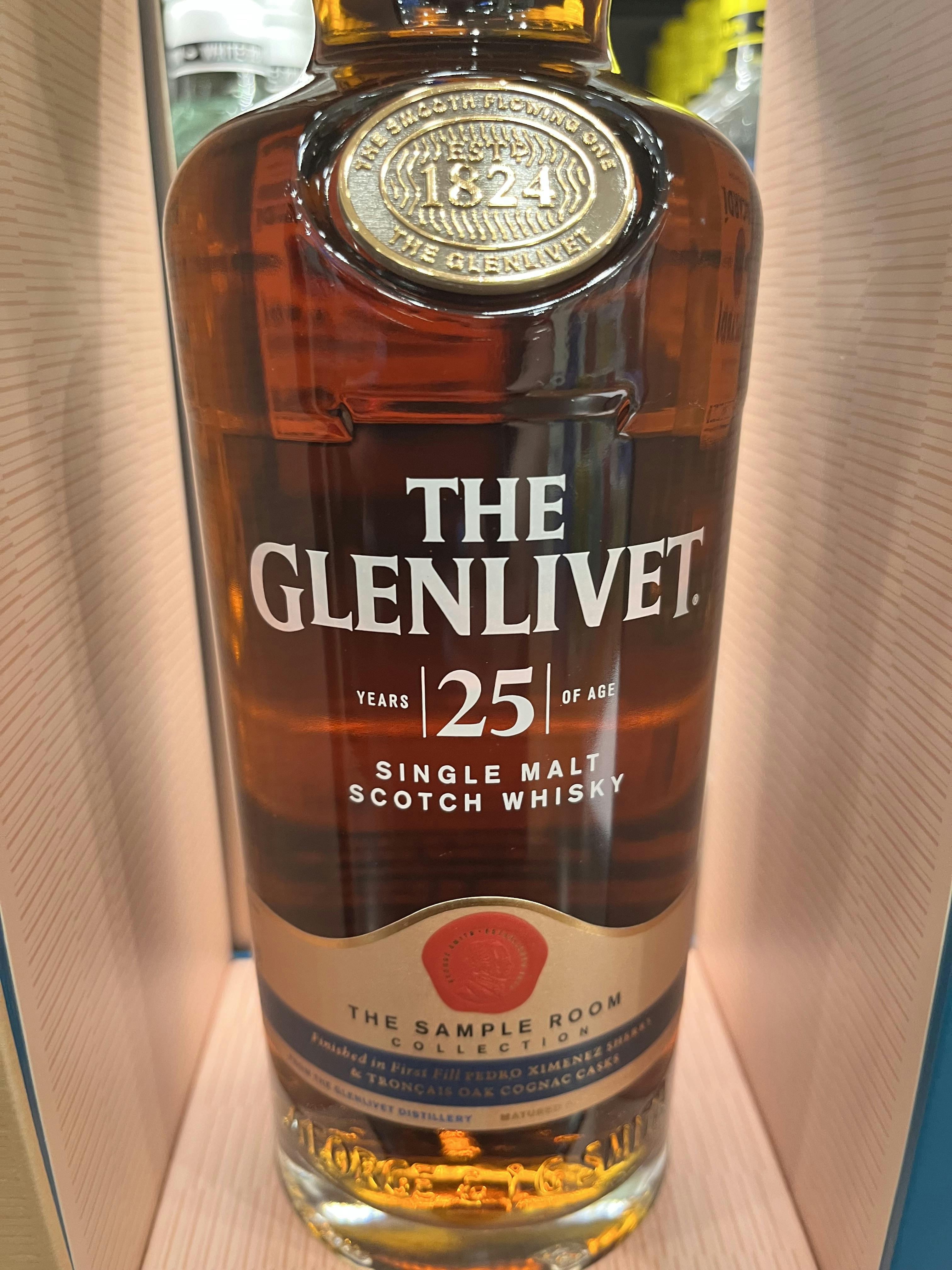 The Glenlivet Double Cask Finish First Fill 25 year old
