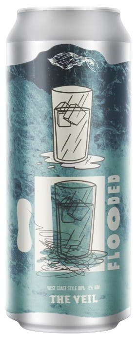 The Veil Brewing Company Flooded West-Coast Style DIPA 4 pack 16 oz. - Petite Cellars