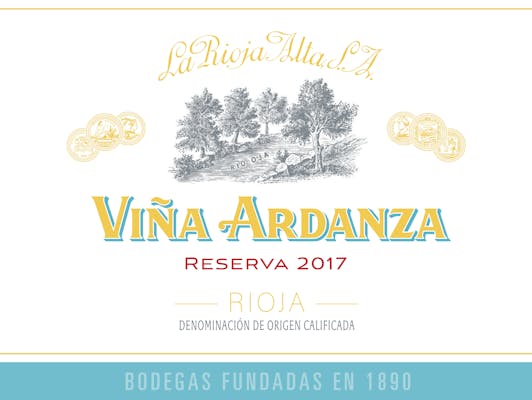 La Rioja Alta Viña Ardanza Reserva 2017
