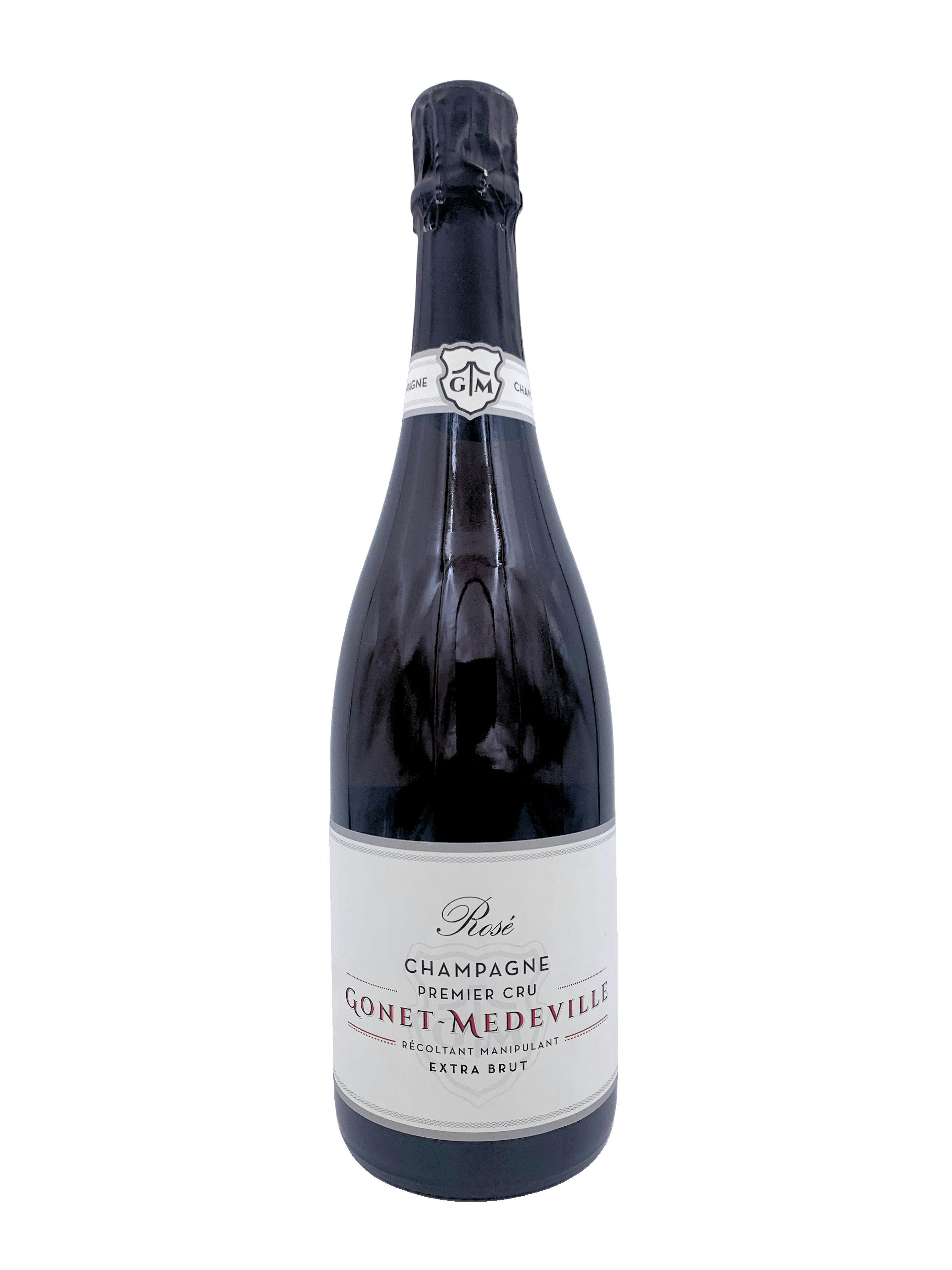 Champagne Gonet-Medeville Rosé Premier Cru - Extra Brut 750ml Can