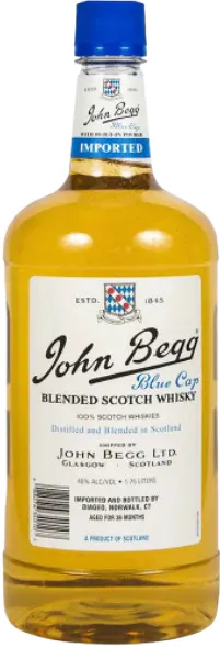 John Begg Blue Cap Blended Scotch Whisky 1.75L - Vine Republic