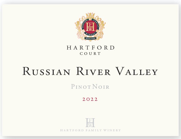 Hartford Court Russian River Valley Pinot Noir 2022 750ml Vine Republic Hartford Court Russian River Valley Pinot Noir 2022 750ml Vine Republic