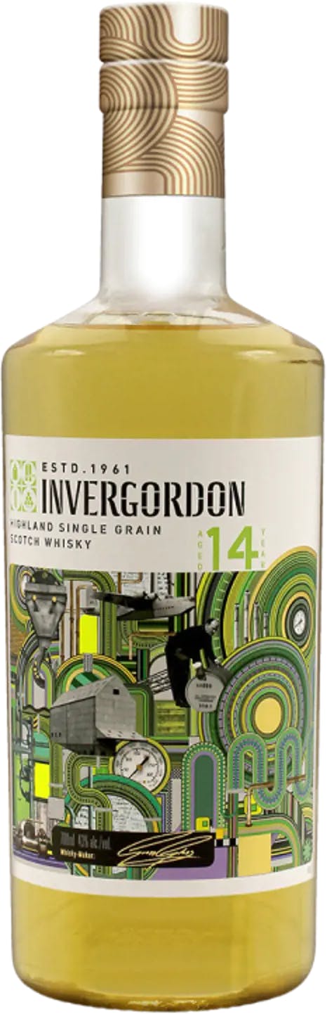 Invergordon Distillery Highland Single Grain Scotch Whiskey 14