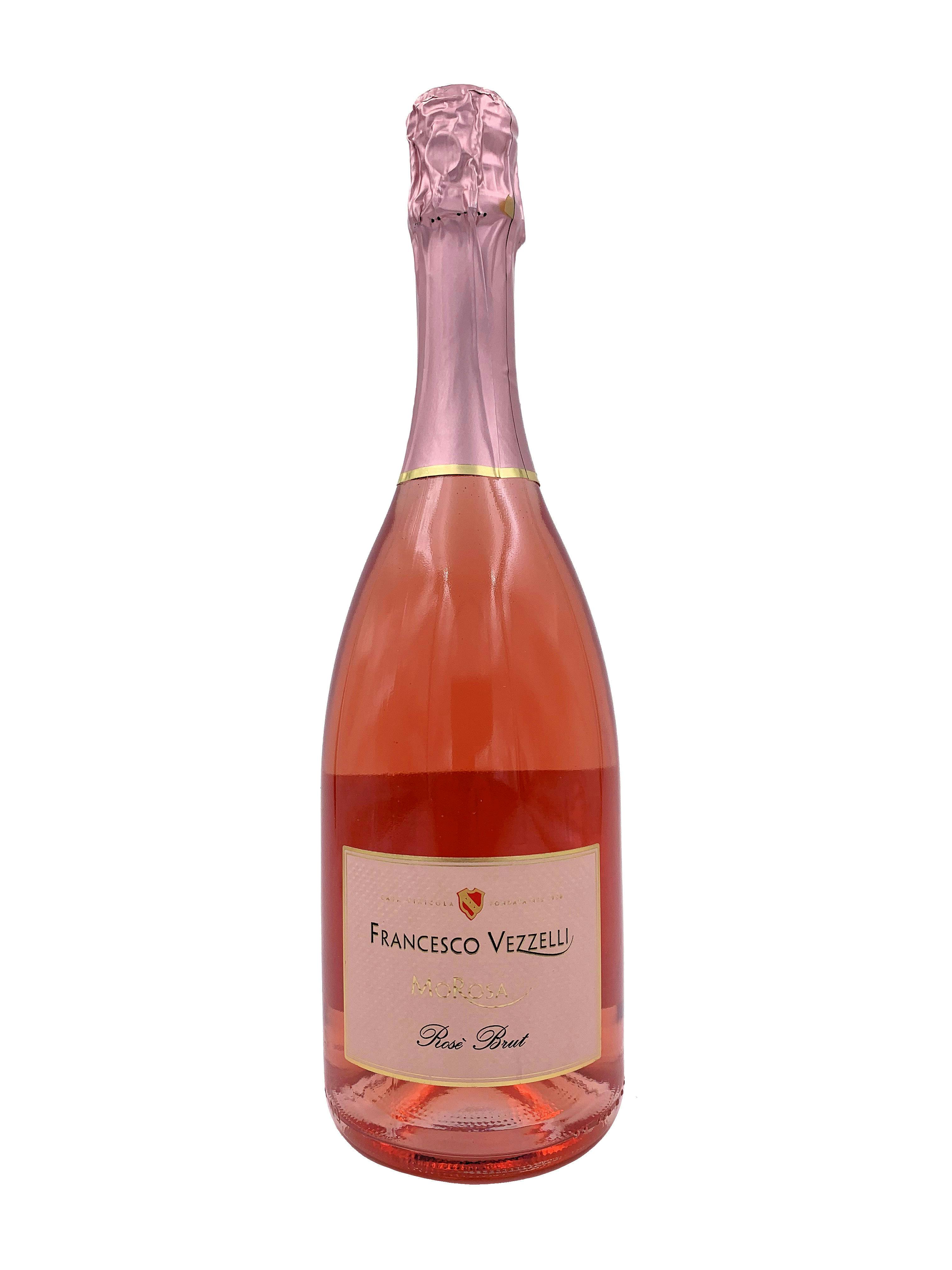 マルベリコ　ローズ2種 Francesco Vezzelli MoRosa - Rosé Brut 750ml - Princeton Corkscrew